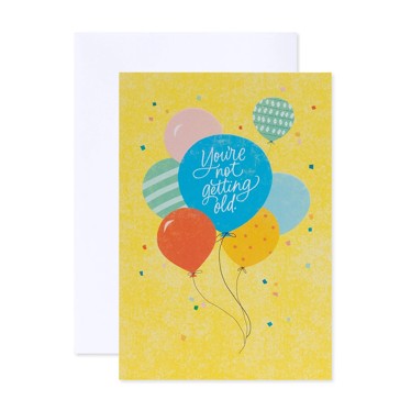 Connections from Hallmark Birthday Card - Balloons