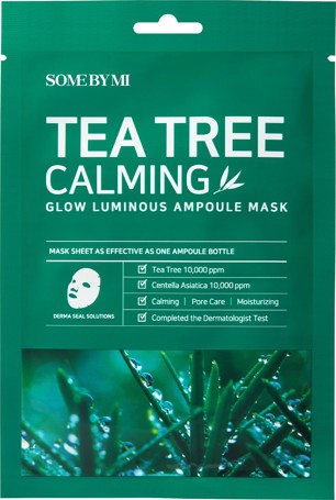 SOME BY MI Tea Tree Calming Glow Luminous Ampoule Mask