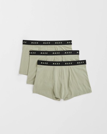 Maxx Australian Cotton 3 Pack Hipster Trunks