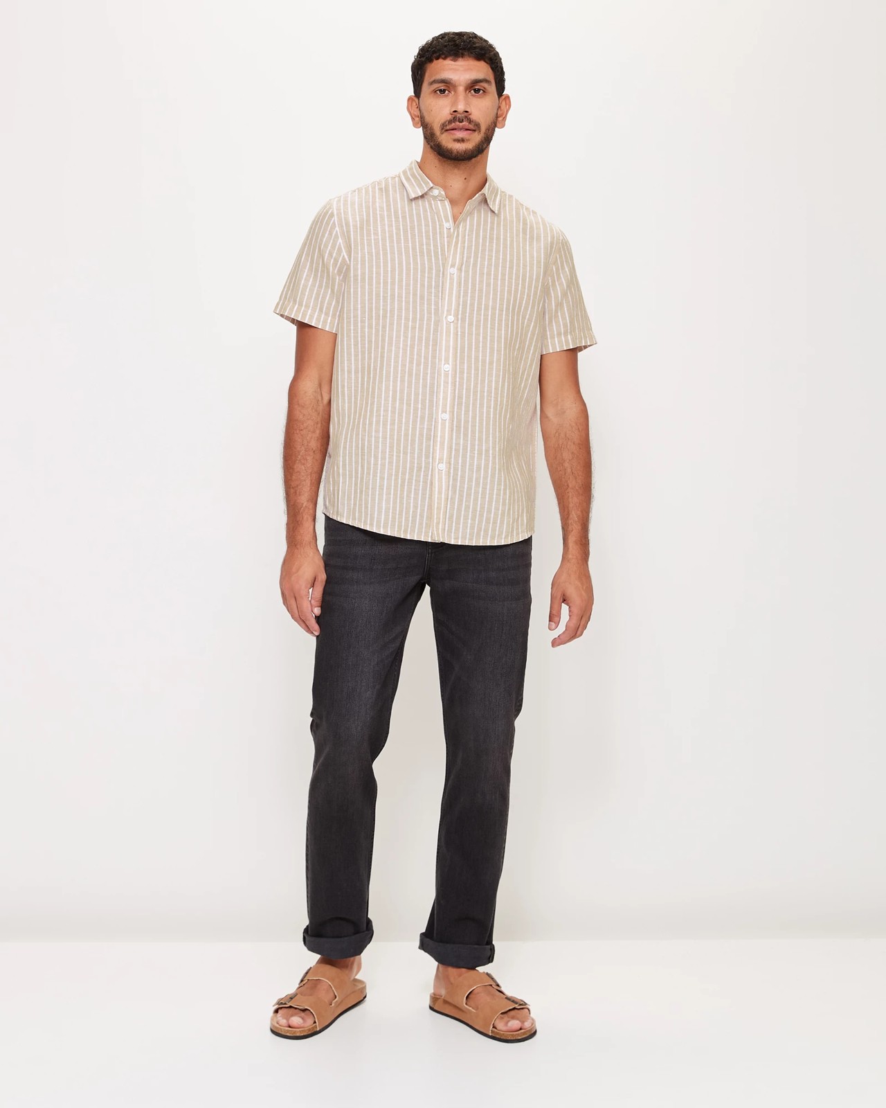 Short Sleeve Linen Shirt | Target Australia
