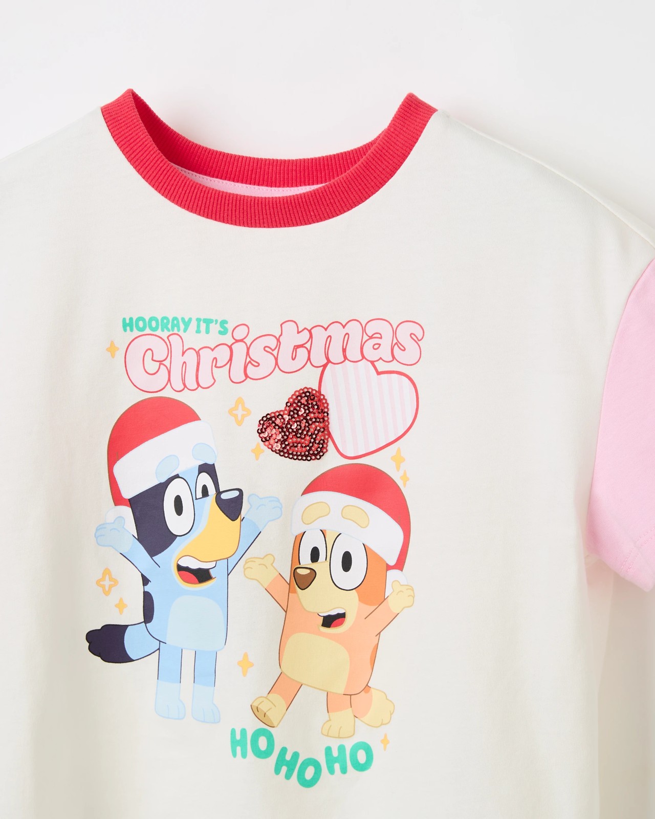 Licensed Bluey Australian Cotton Christmas Event T-Shirt 2 of 2