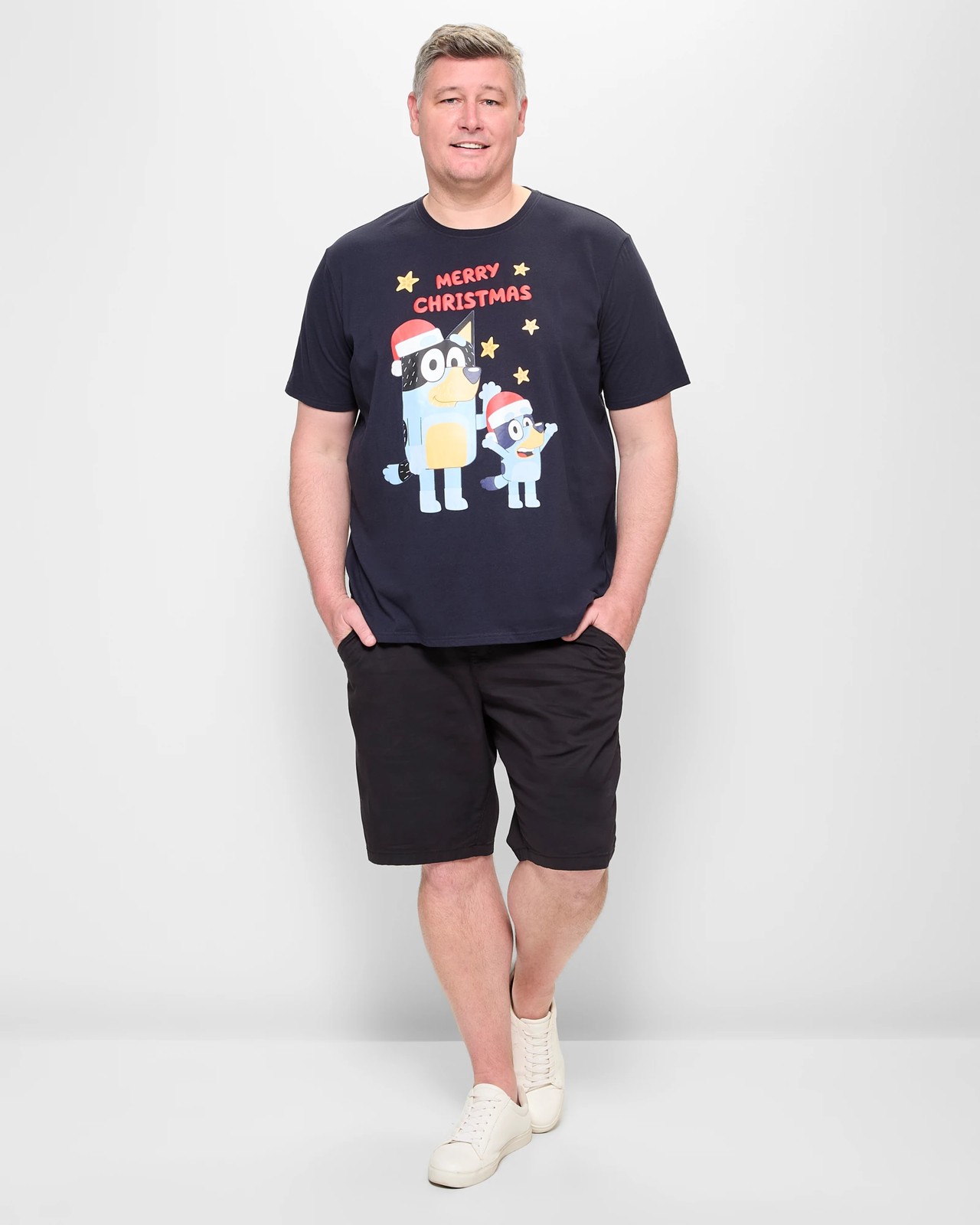Plus Size Licensed Bluey Merry Christmas TShirt Target Australia