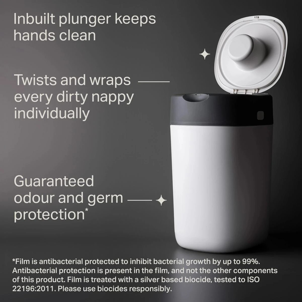 Tommee Tippee Twist & Click Advanced Nappy Disposal System 4 of 6