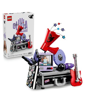 LEGO® Editions Music Olivia Rodrigo's Secret Storage 43030