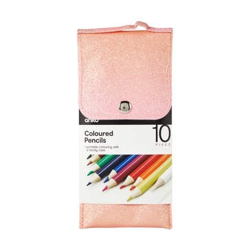 10 Piece Coloured Pencils - Anko