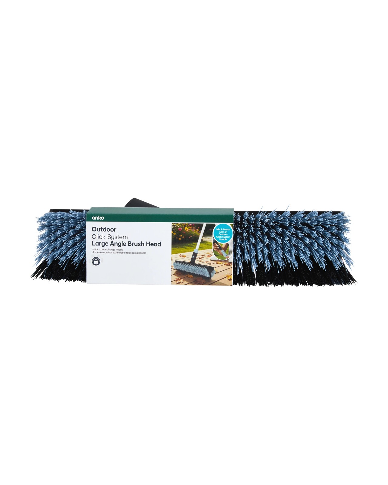 Anko Outdoor Click System Large Angle Brush Head - Mix & Match Click Range 6 of 6