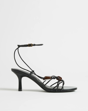 Paddi Strappy Beaded Heels