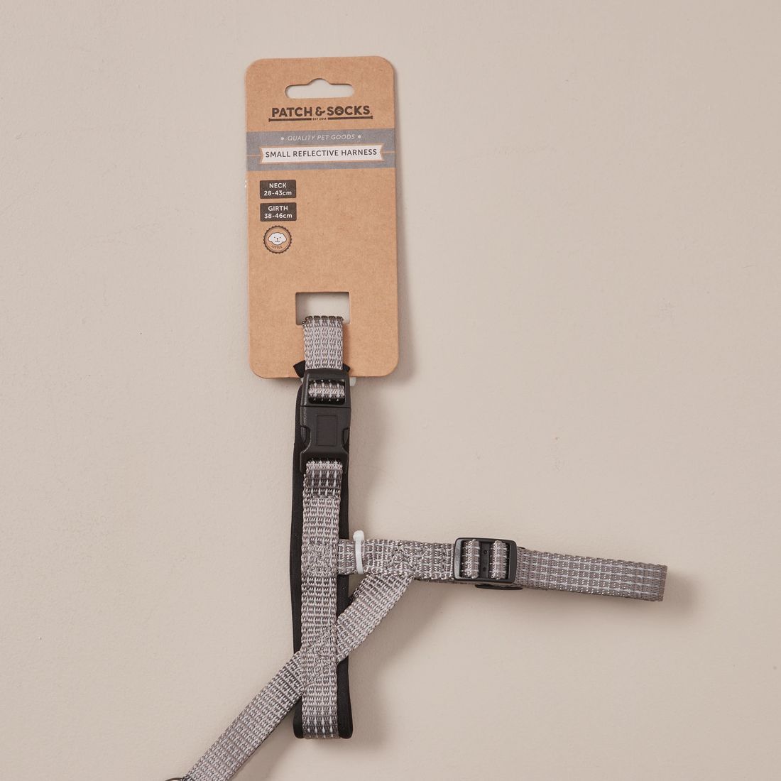 Patch & Socks Reflective Pet Harness Small Target Australia