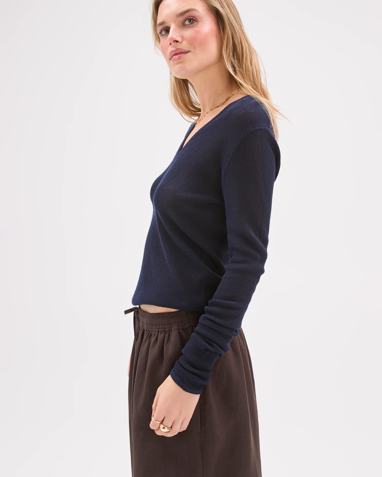 Lily Loves Australian Cotton Sheer Long Sleeve Top 6 of 6