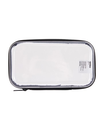 Anko Hard Pencil Case - Clear
