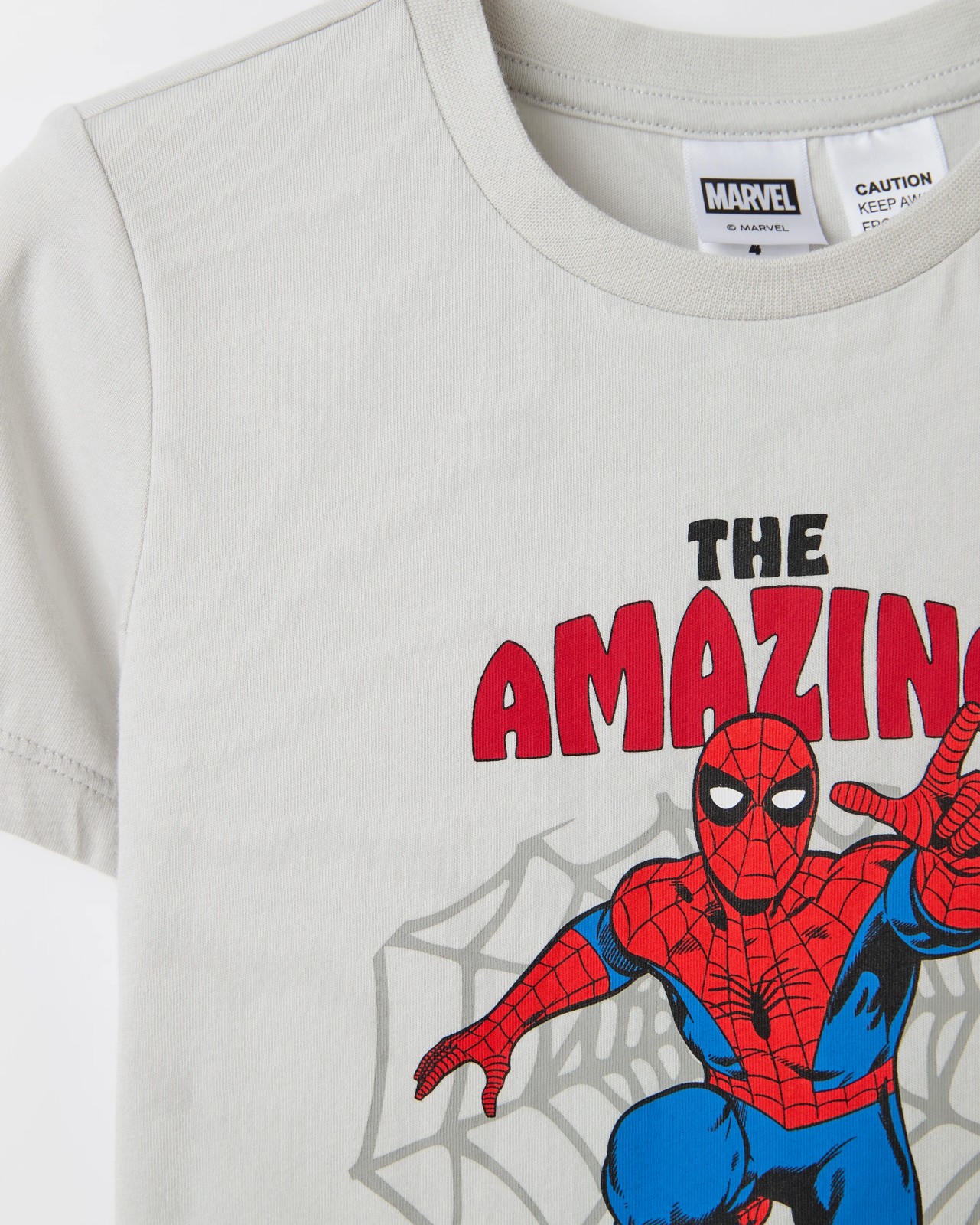 Licensed Marvel Spider-Man Australian Cotton Younger Boys Pyjama Set 3 of 4