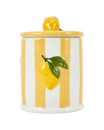 Anko Mediterranean Limone Stripe Candle