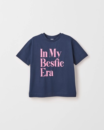 Australian Cotton Longline Print T-Shirt