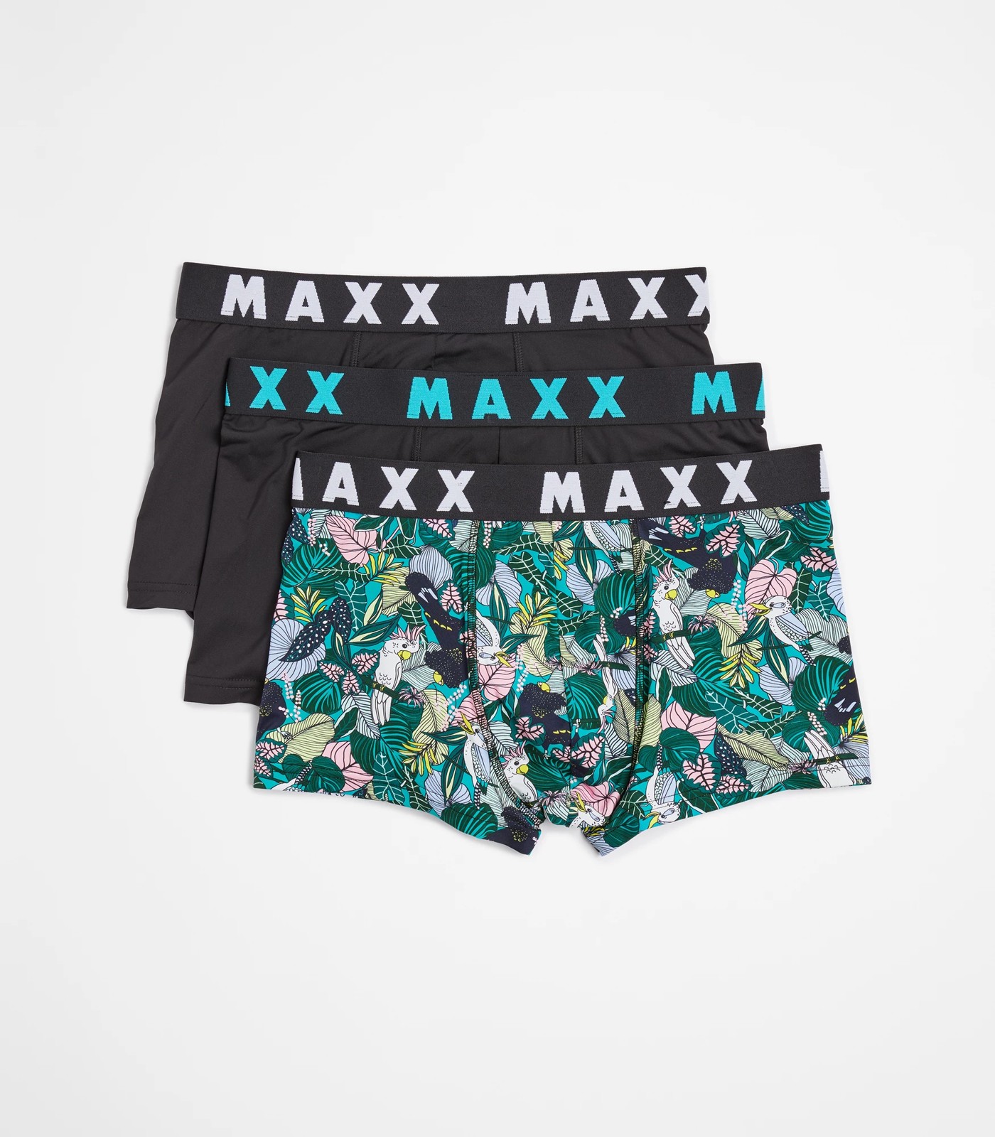 Maxx 3 Pack Microfibre Trunks - Tie Dye