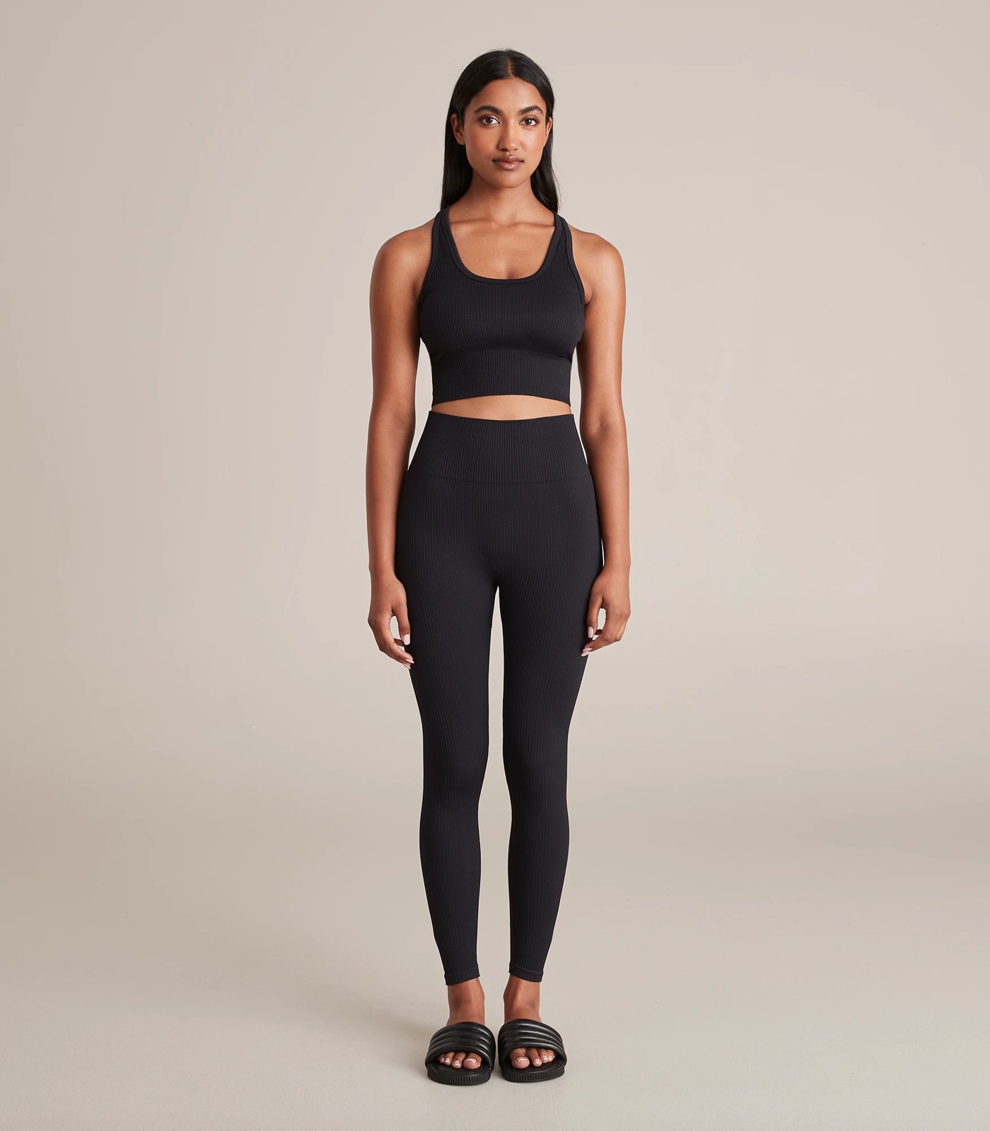 Active Seamfree Ribbed Longline Crop Top | Target Australia