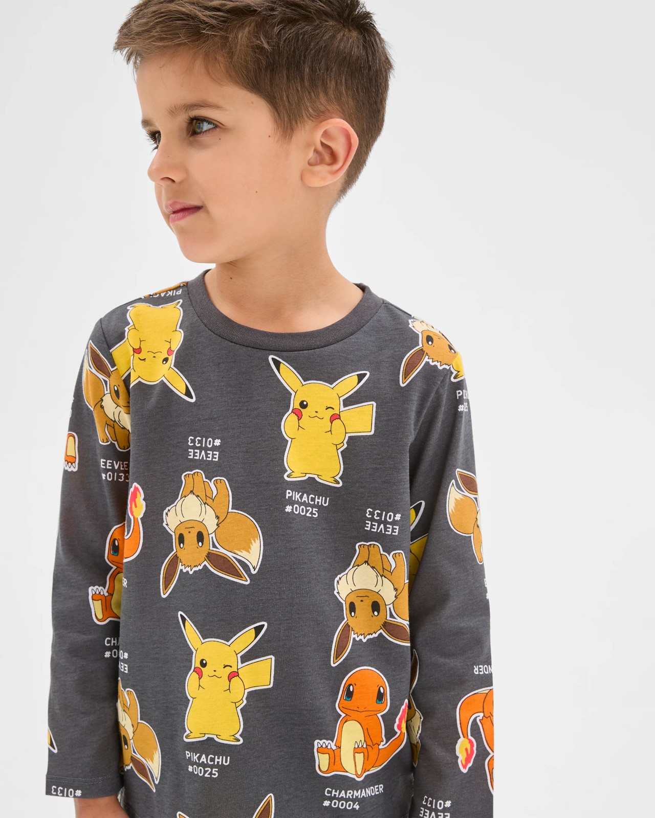 Pokemon Younger Boys Top & Pants Knit Pyjama Set 3 of 6