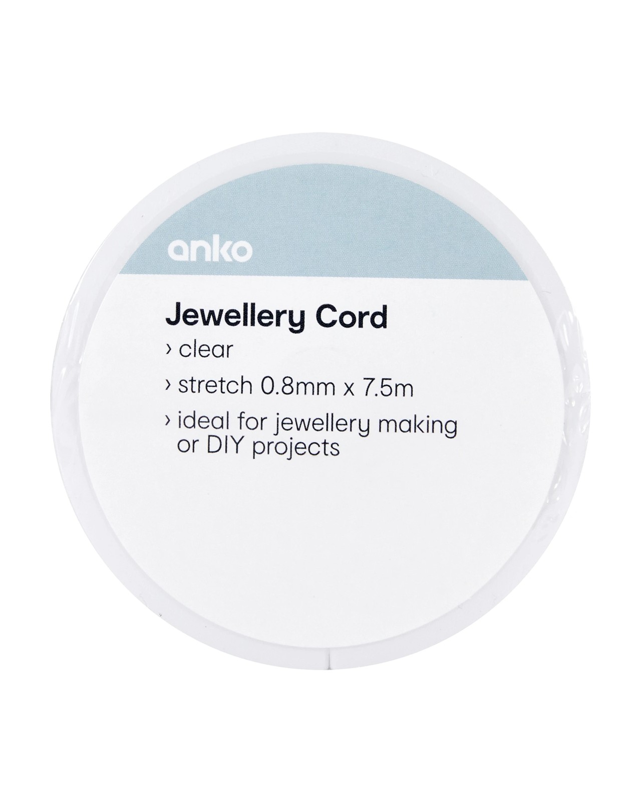 Anko Jewellery Cord - Clear 3 of 3