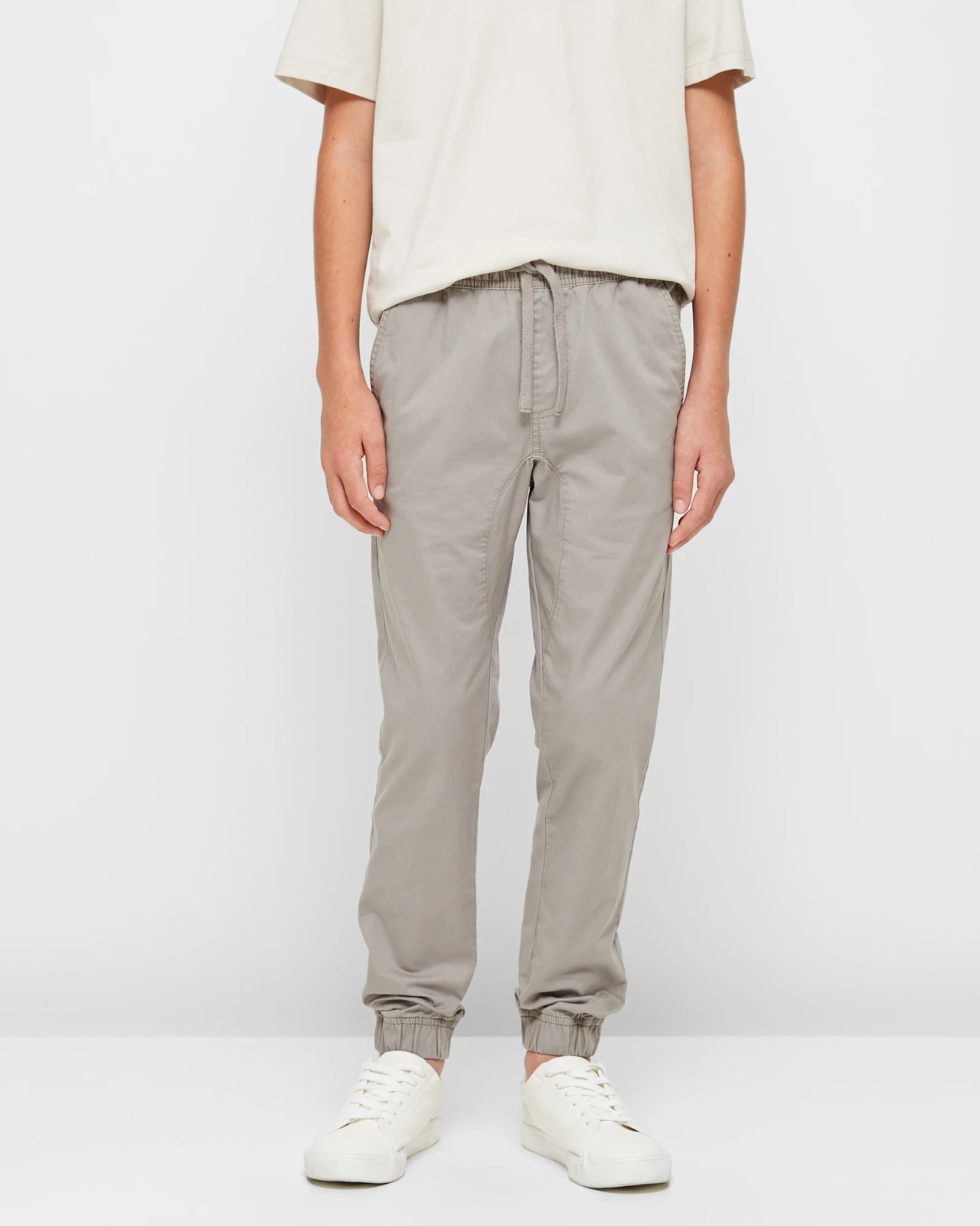 Grey clearance chino joggers