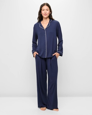 Soft Comfort Bamboo Long Sleeve Pyjama Set