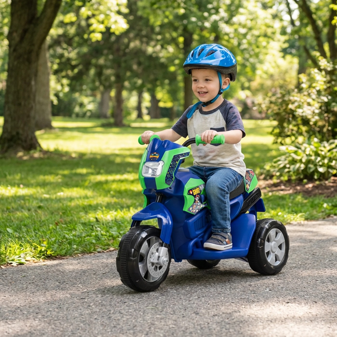 Paw Patrol Dino Movie 6V Motorbike Ride On 2 of 3