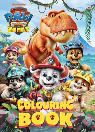 Nickelodeon PAW Patrol: The Dino Movie Colouring Book
