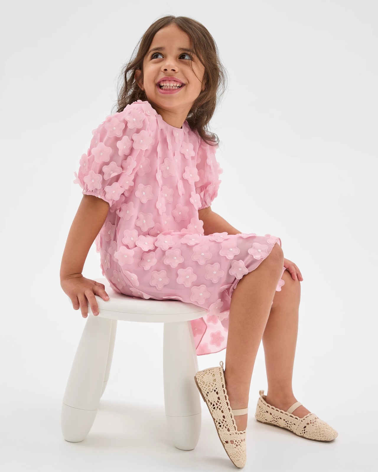 Embellished Tulle Occasion Dress 2 of 5