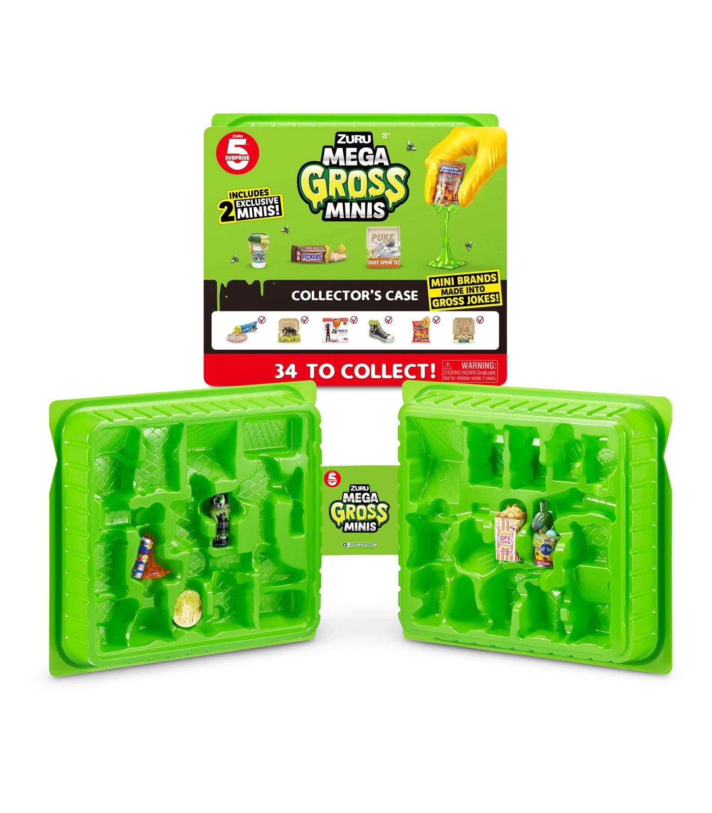 5 Surprise Mega Gross Minis Collector's Case : Target