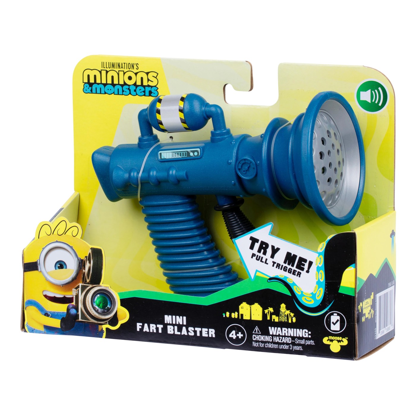 Illumination's Minions & Monsters Mini Fart Blaster 4 of 5