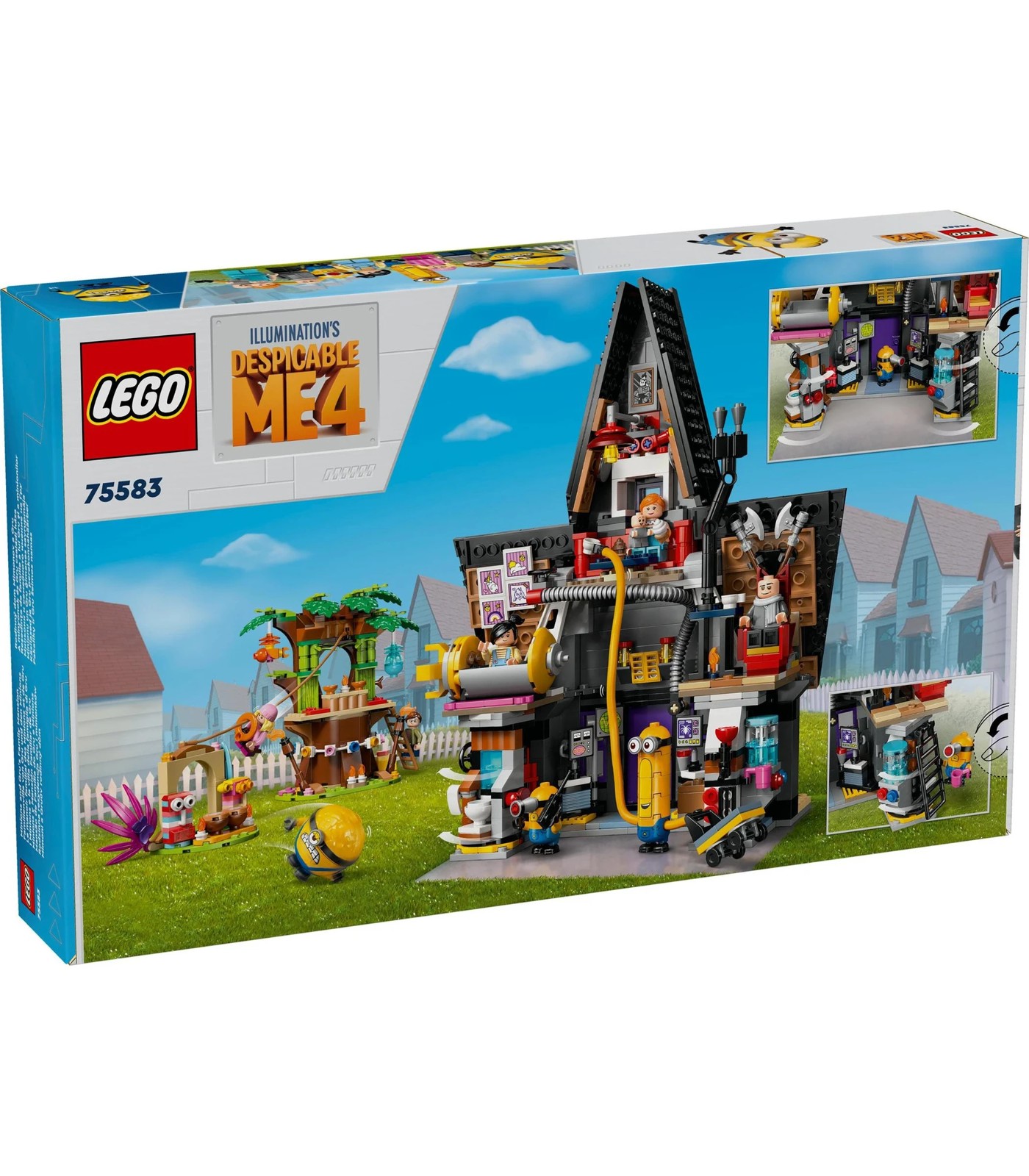 LEGO Despicable Me Minions and Gru s Family Mansion 75583 Target Australia