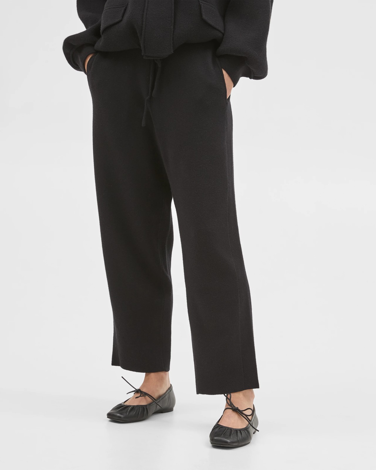 Clean Knit Barrel Leg Pants 2 of 5