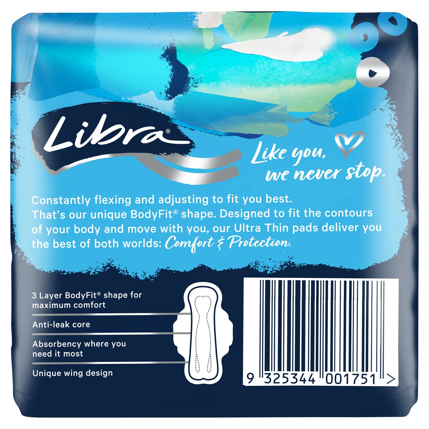 Libra Ultra Thin Regular Pads - 14 Pack 2 of 2