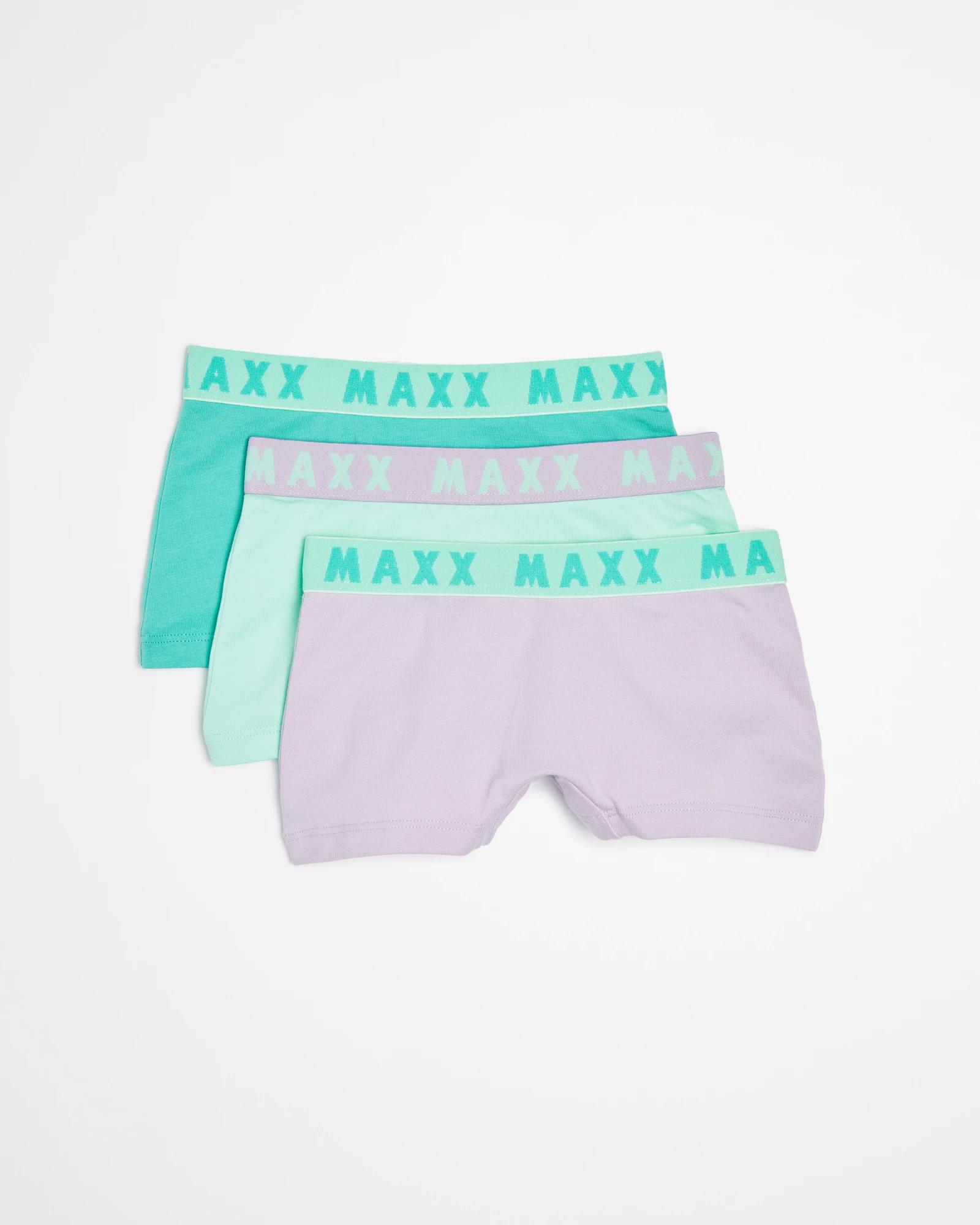 Maxx Girls Briefs - 3 Pack