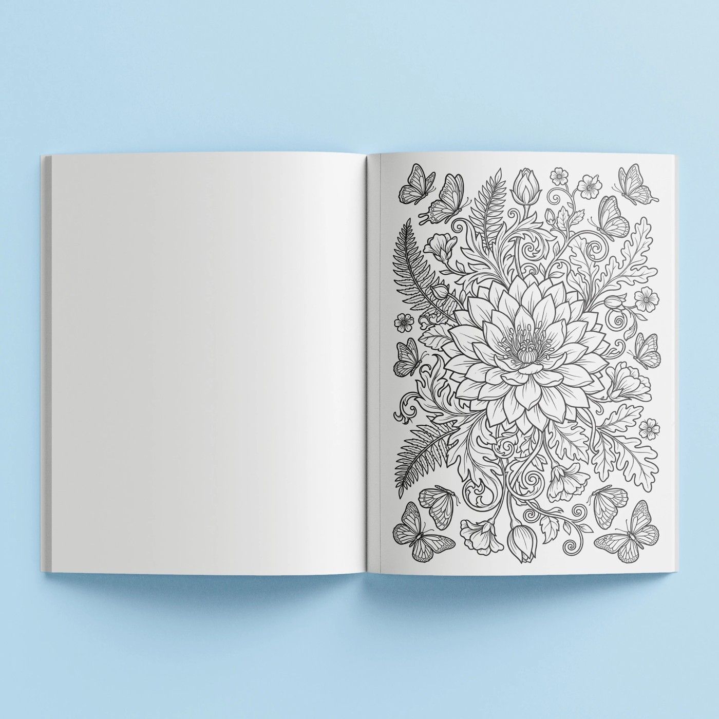 Art Maker Floral Symphony Colouring Book 4 of 5
