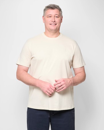 Plus Size Australian Cotton Crew T-Shirt