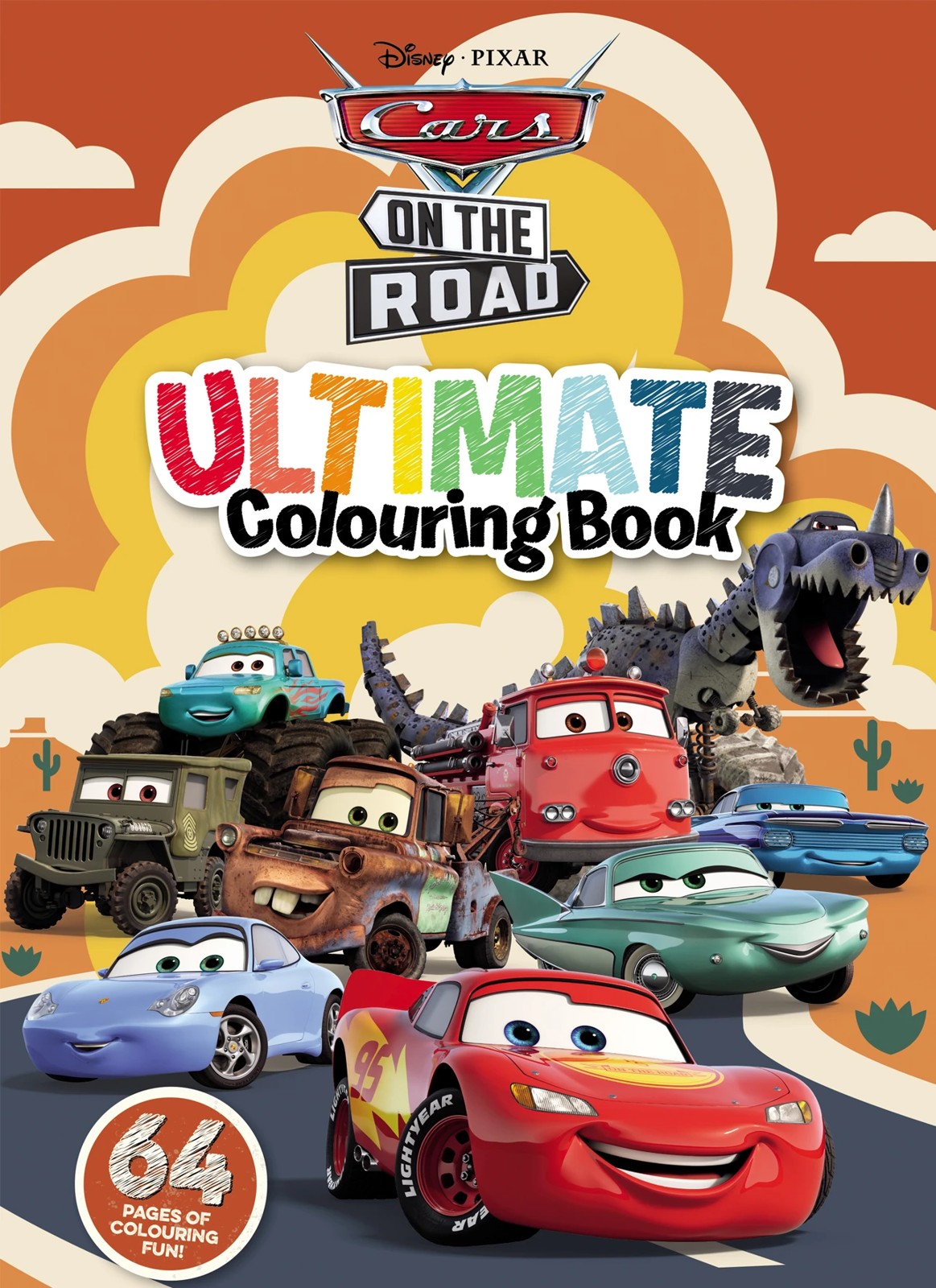 Cars On The Road: Ultimate Colouring Book 2 of 2