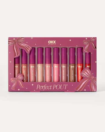 OXX Beauty Piece Perfect Pout Liquid Lipstick Set