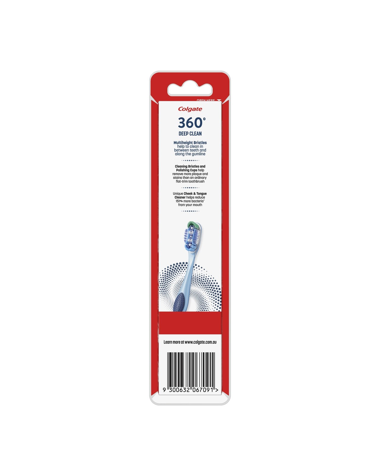 Colgate 2 Pack Medium 360 Degree Whole Mouth Clean Toothbrush 3 of 6