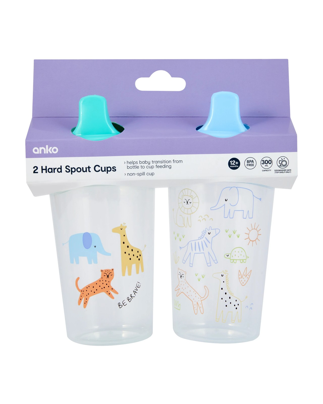 Anko 2 Pack Hard Spout Cups 4 of 4