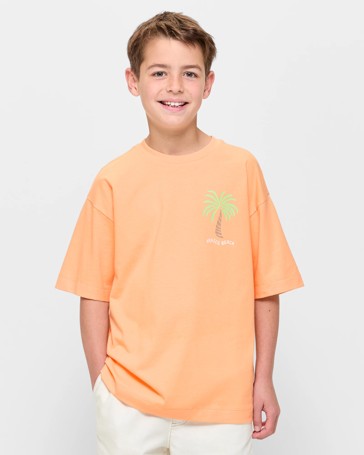 Oversized Graphic Print T-shirt