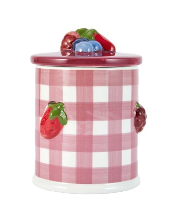 Anko Brunch Club Berry Check Candle