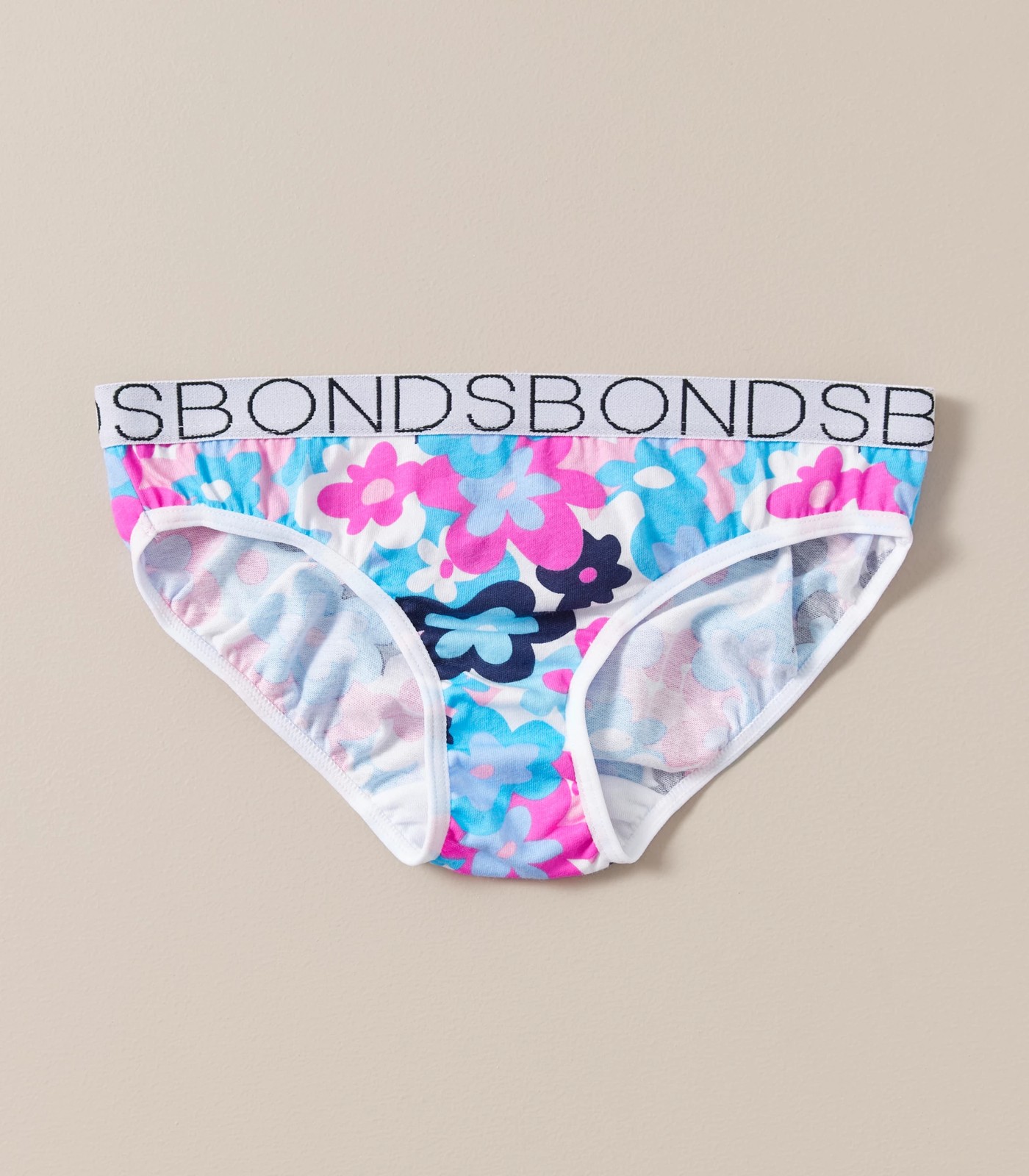 BONDS x Bluey Girls Bikini 4 Pack, UWUR4A