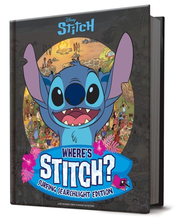 Disney Stitch: Where's Stitch? Surfing Searchlight Edition - Book