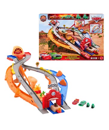 Disney and Pixar Cars Radiator Springs Race & Rescue Rescue Road Raceway Playset