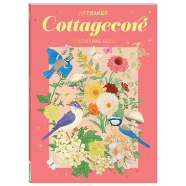 Art Maker Cottagecore Colouring Book
