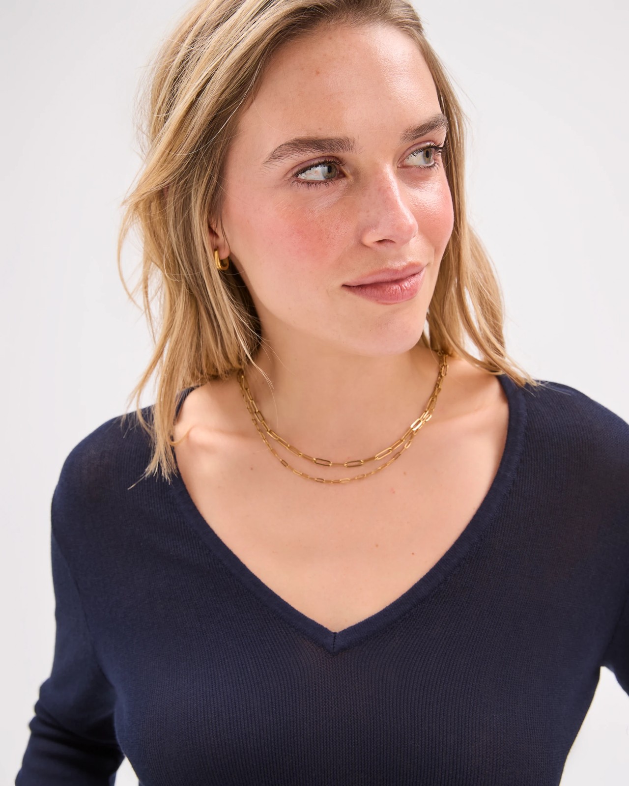 Lily Loves Australian Cotton Sheer Long Sleeve Top 4 of 6