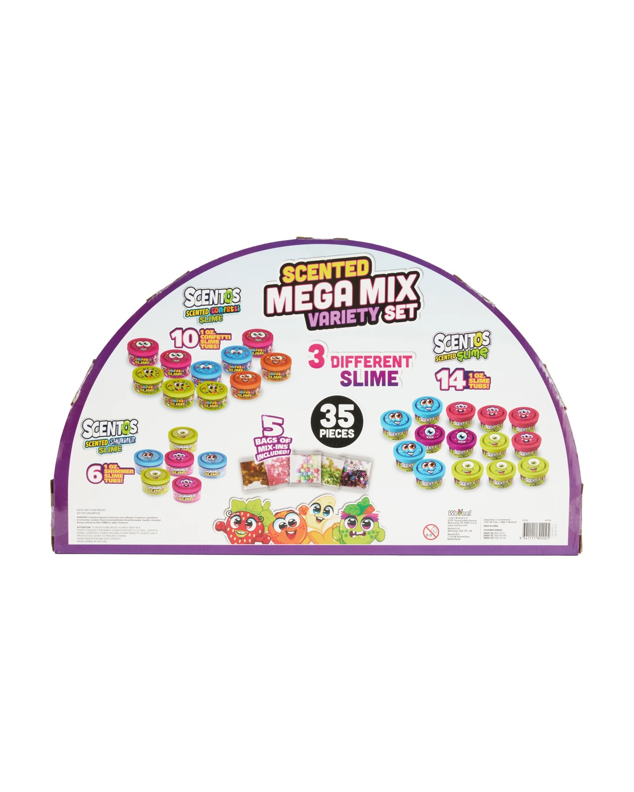35 Pack Scentos Scented Slime Mega Mix Variety Pack. 3 of 3