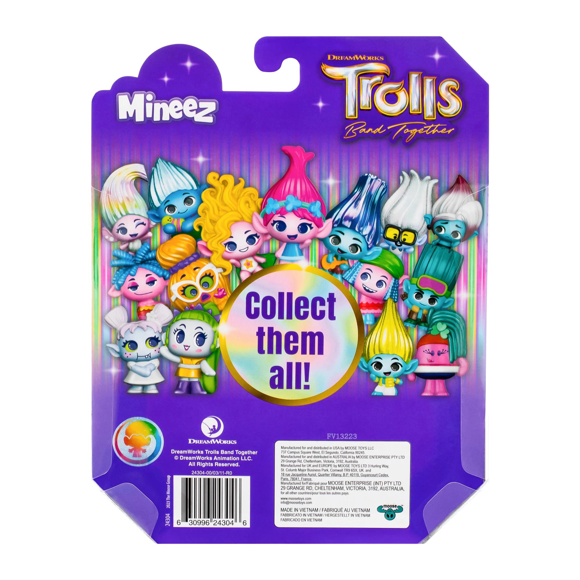 DreamWorks Trolls Band Together Mineez Surprise 5 Pack - Assorted ...