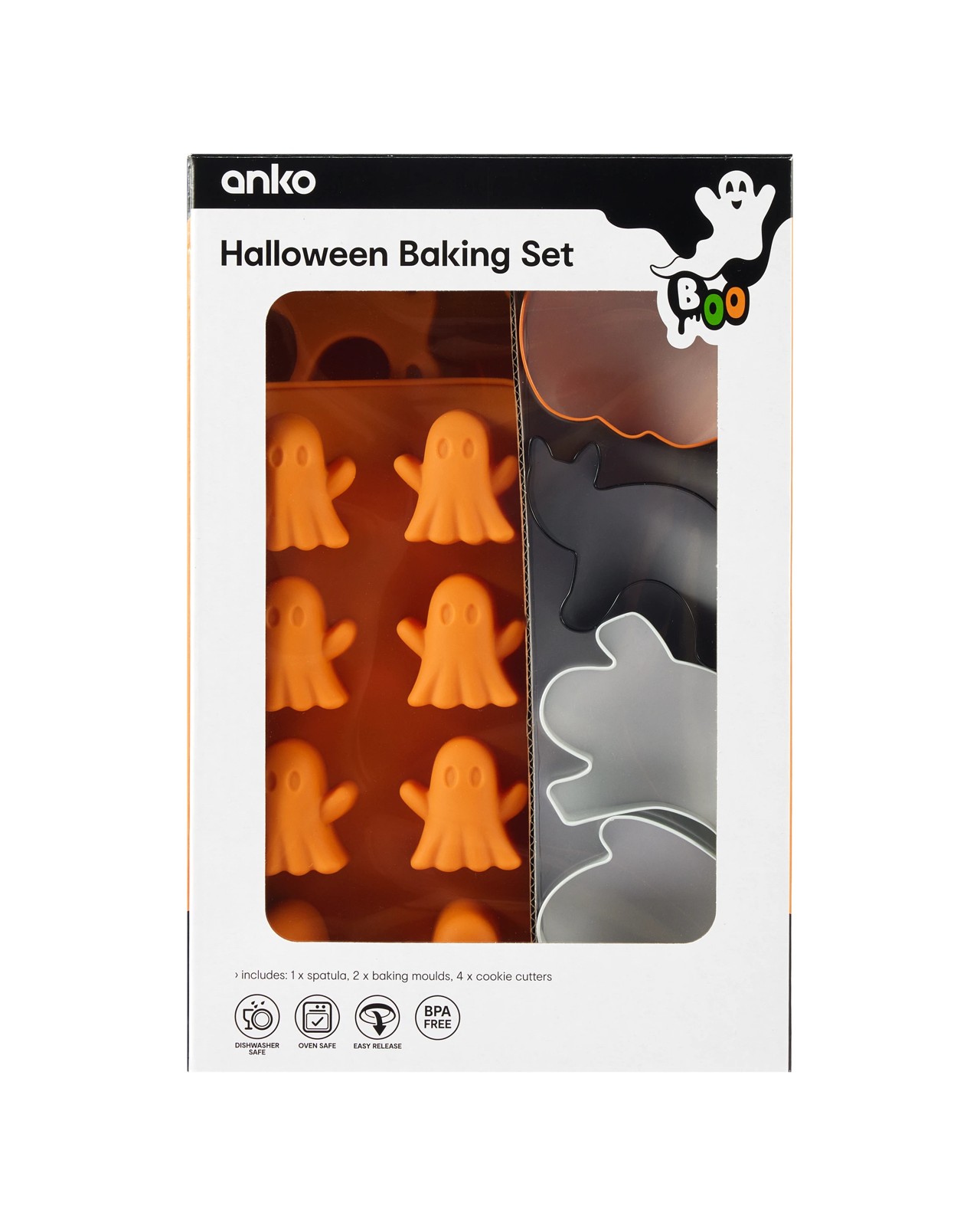 Anko Halloween Baking Set 5 of 6