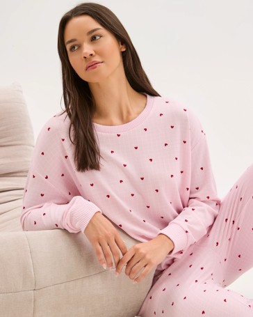 Printed Cosy Pyjama Sleep Set