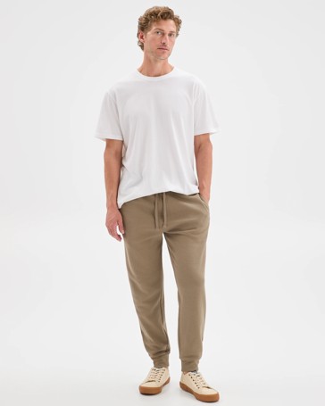 Australian Cotton Blend Cuffed Trackpants